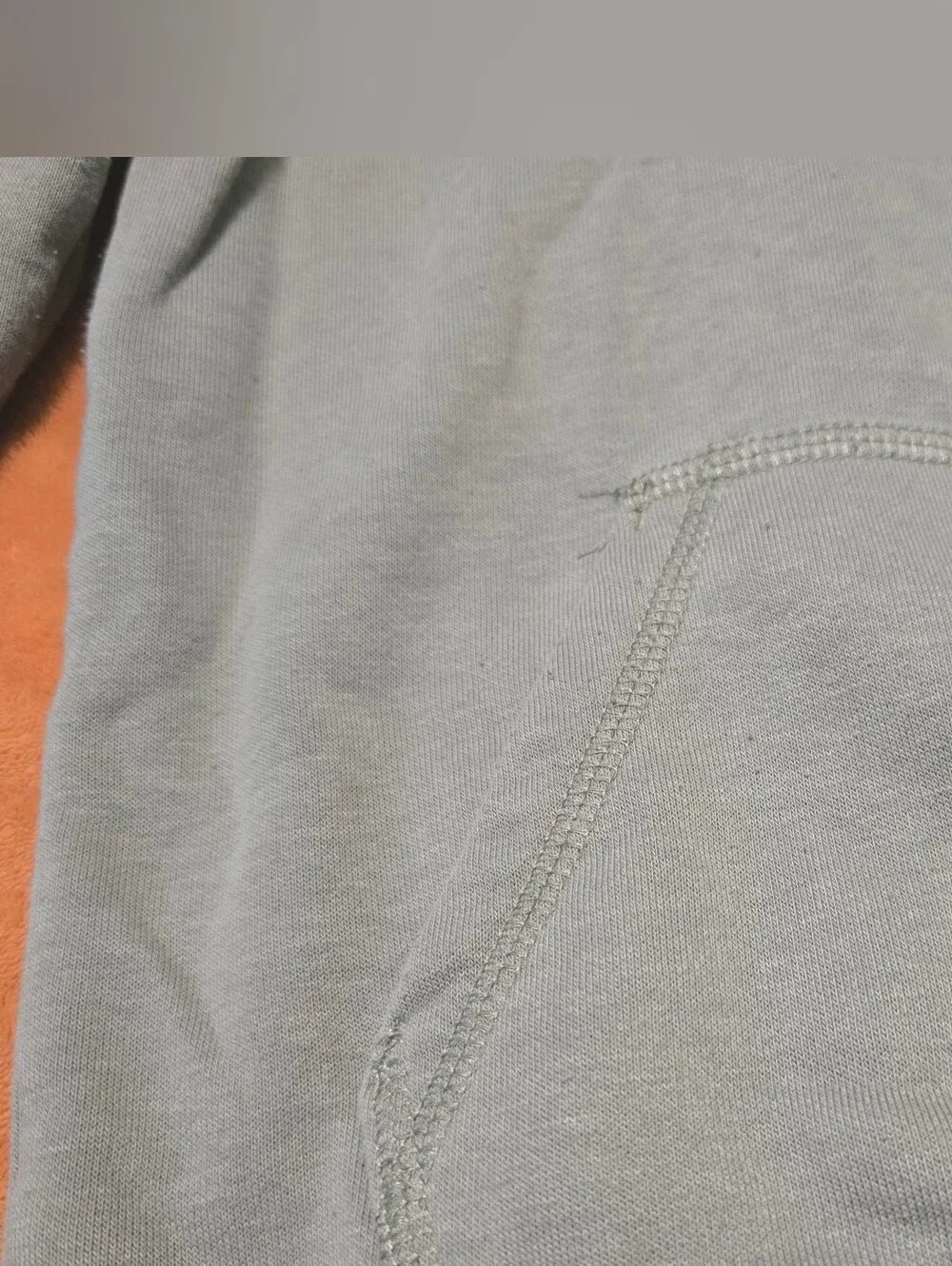 Nike Sportswear Fleece Hoodie Kids Size L Sage Green Unisex Pullover 6-7 Yrs